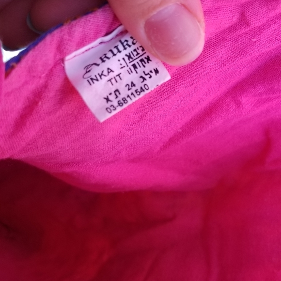 Crossbody bags cotton prints - Picture 5 of 10